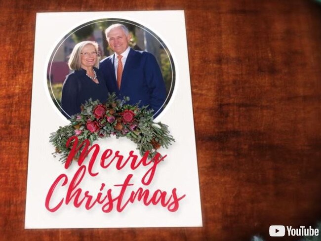 Malcolm and Lucy Turnbull’s e-Christmas card.