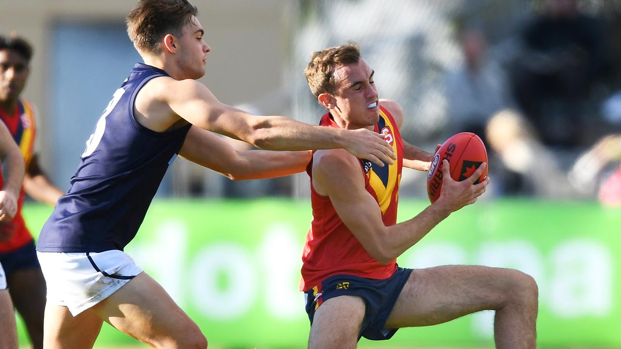 Adelaide has opted not to nominate Luke Edwards as a father-son selection at the 2020 draft. Picture: Mark Brake