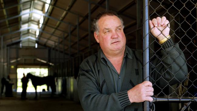 Trainer Frank Cleary back in 2003. Picture: Brett Costello