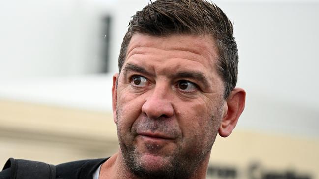 Jason Demetriou sent a classy text message to the Rabbitohs playing group after his exit was confirmed. (AAP Image/Dan Himbrechts) NO ARCHIVING