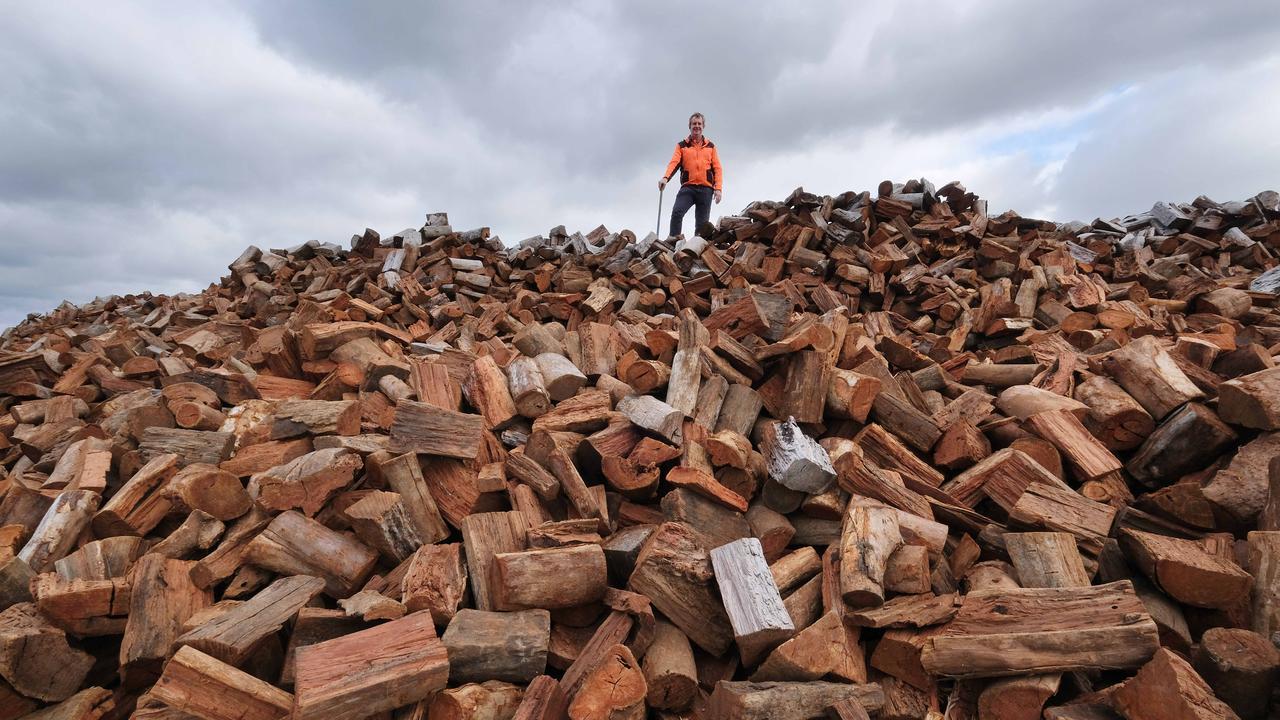 A firewood business could make a son happy and parents proud. Picture: Mark Wilson