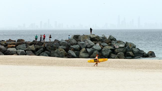 Kirra Groyne. Picture Glenn Hampson