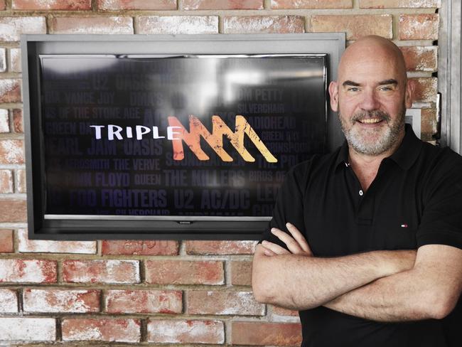 Marty Sheargold hosts Triple M breakfast (Pic March 2023) Picture: Supplied/Triple M