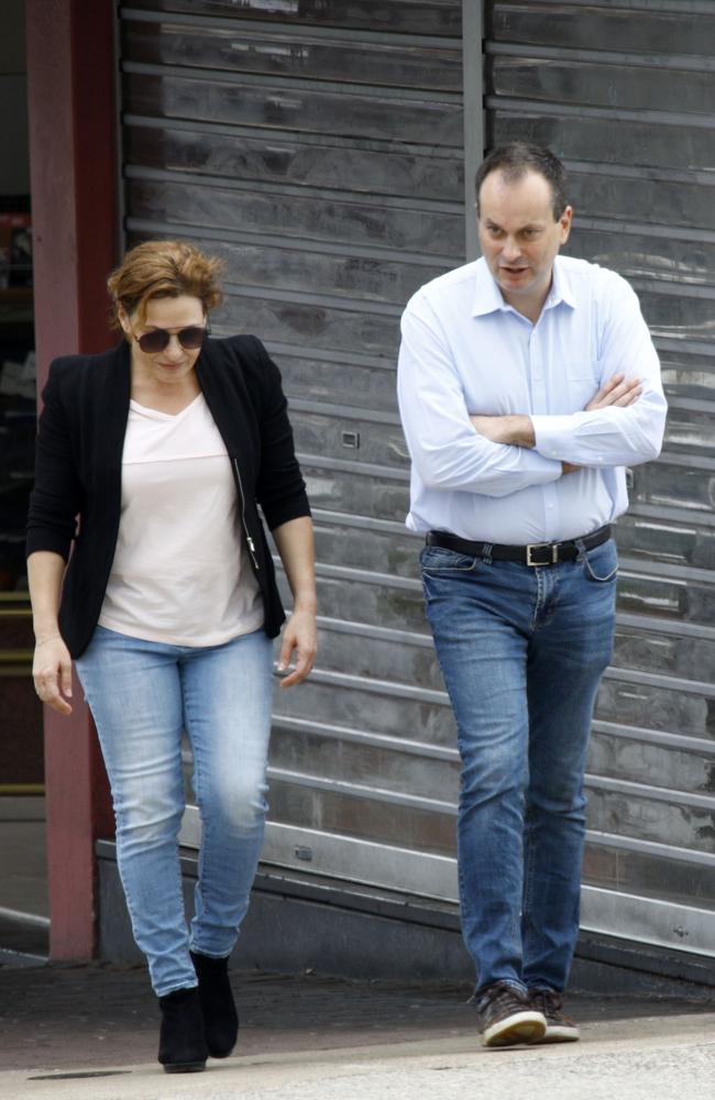 MP Jackie Trad with Evan Moorhead. Picture: Tertius Pickard