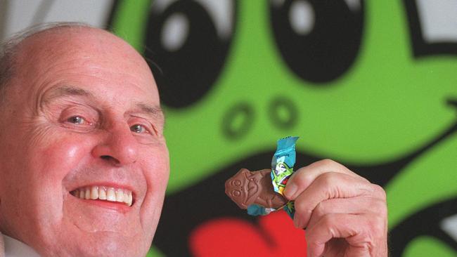 Freddo Frog chocolate inventor Harry Melbourne.