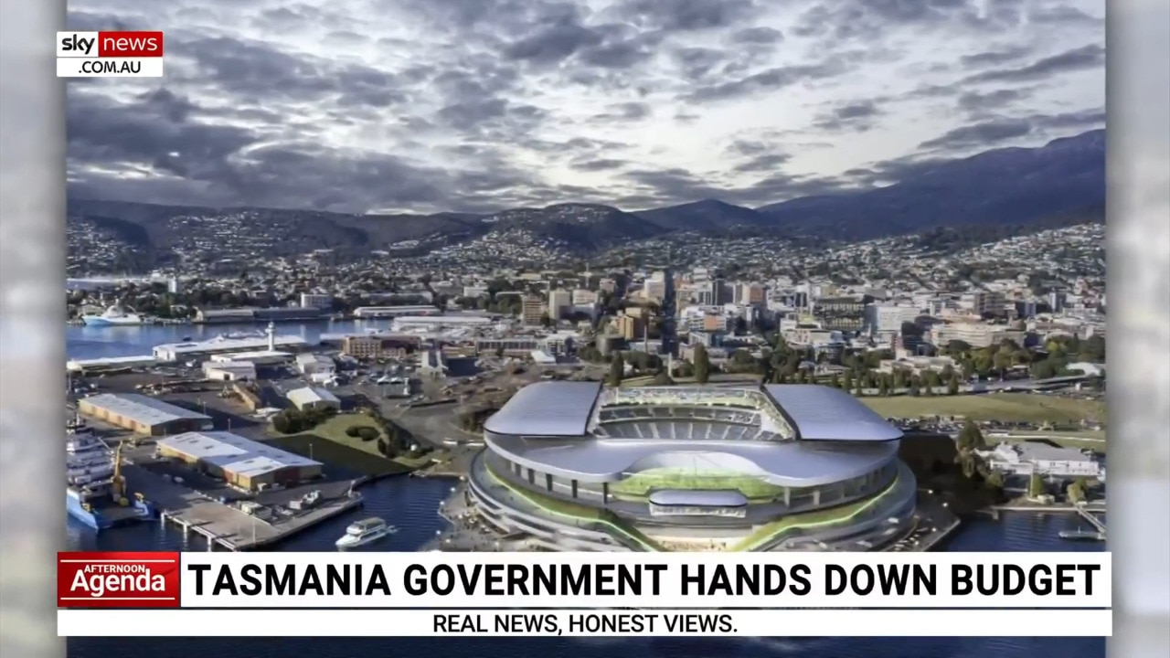 Tasmanian government's planned $750m stadium prompts criticism