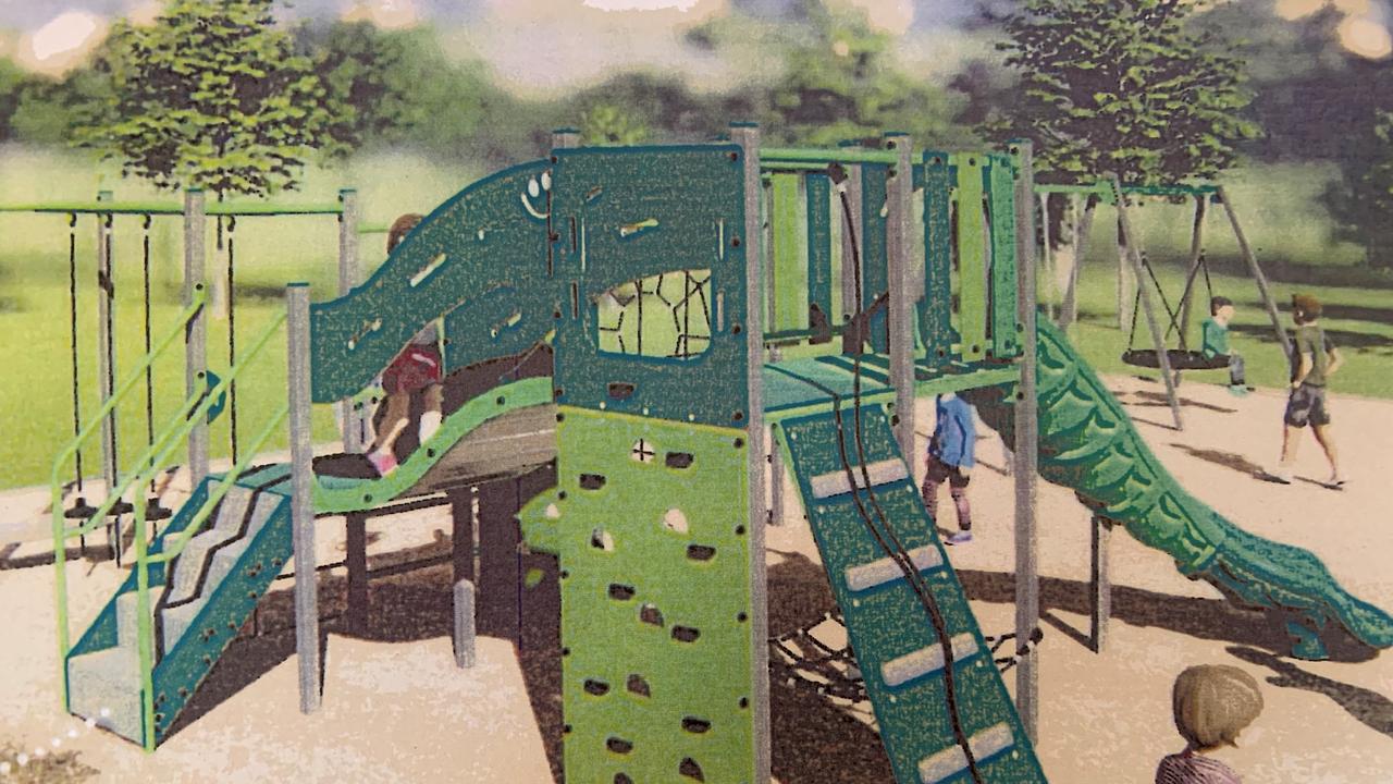 Designs for the new playground at Childrens Park in Toogoolawah.