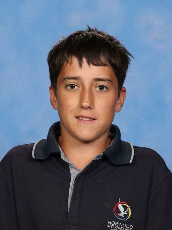 Norwood International High School rower Mitchell England. Picture: Supplied