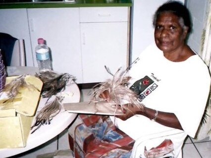 Famous Australian singer Christine Anu's mother Zipporah Whap (pictured) who recently passed away.