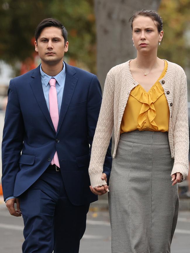 The couple has pleaded not guilty. Picture: NCA NewsWire / Dylan Coker