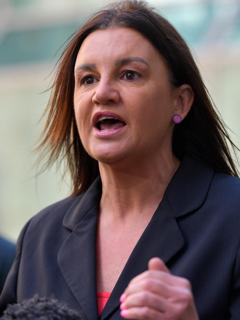Senator Hanson said Senator Lambie always votes with the ALP and Greens. Picture: Getty