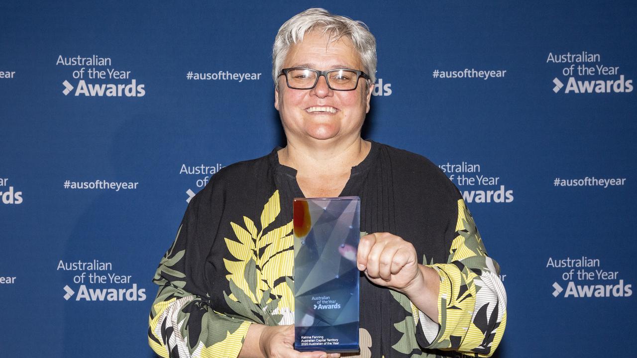 Katrina Fanning Named Act Australian Of The Year Daily Telegraph