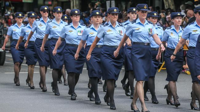 2023 ANZAC Day March. Picture: NCA NewsWire / Glenn Campbell