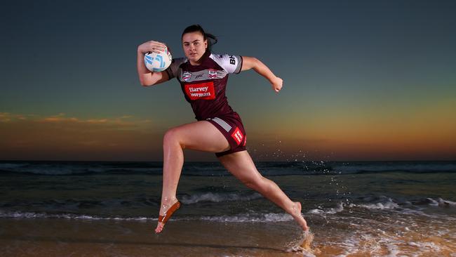 Origin 2- Amber Pilley will make her debut in the Womens Origin game in Sydney. Pics Adam Head