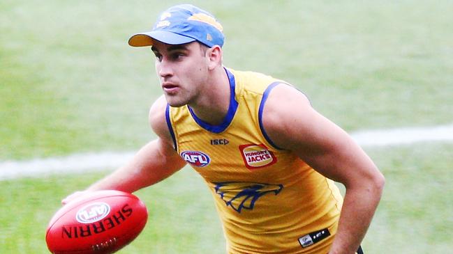 West Coast star Elliot Yeo has a good run home.