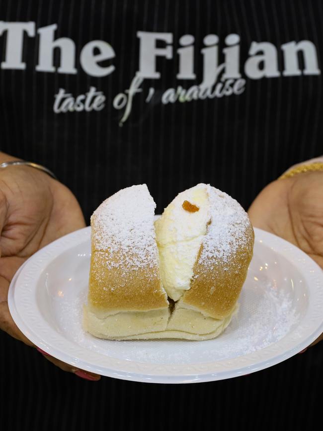 The Fijian’s cream bun. Picture: Jenifer Jagielski