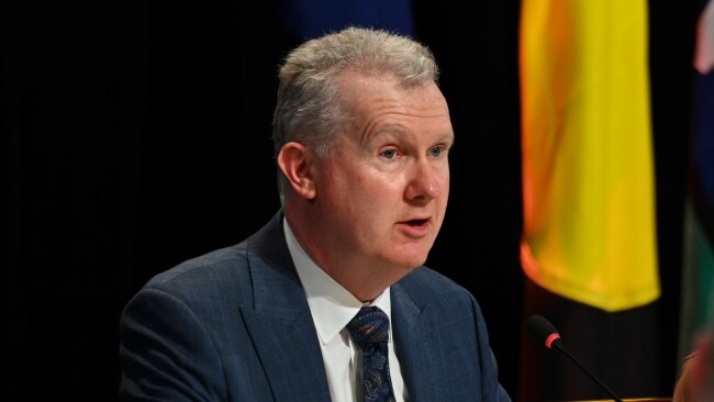 Minister for Employment and Workplace Relations Tony Burke said "too many workplaces have been left behind in bargaining", in particular "feminised industries". Photo by Martin Ollman/Getty Images.
