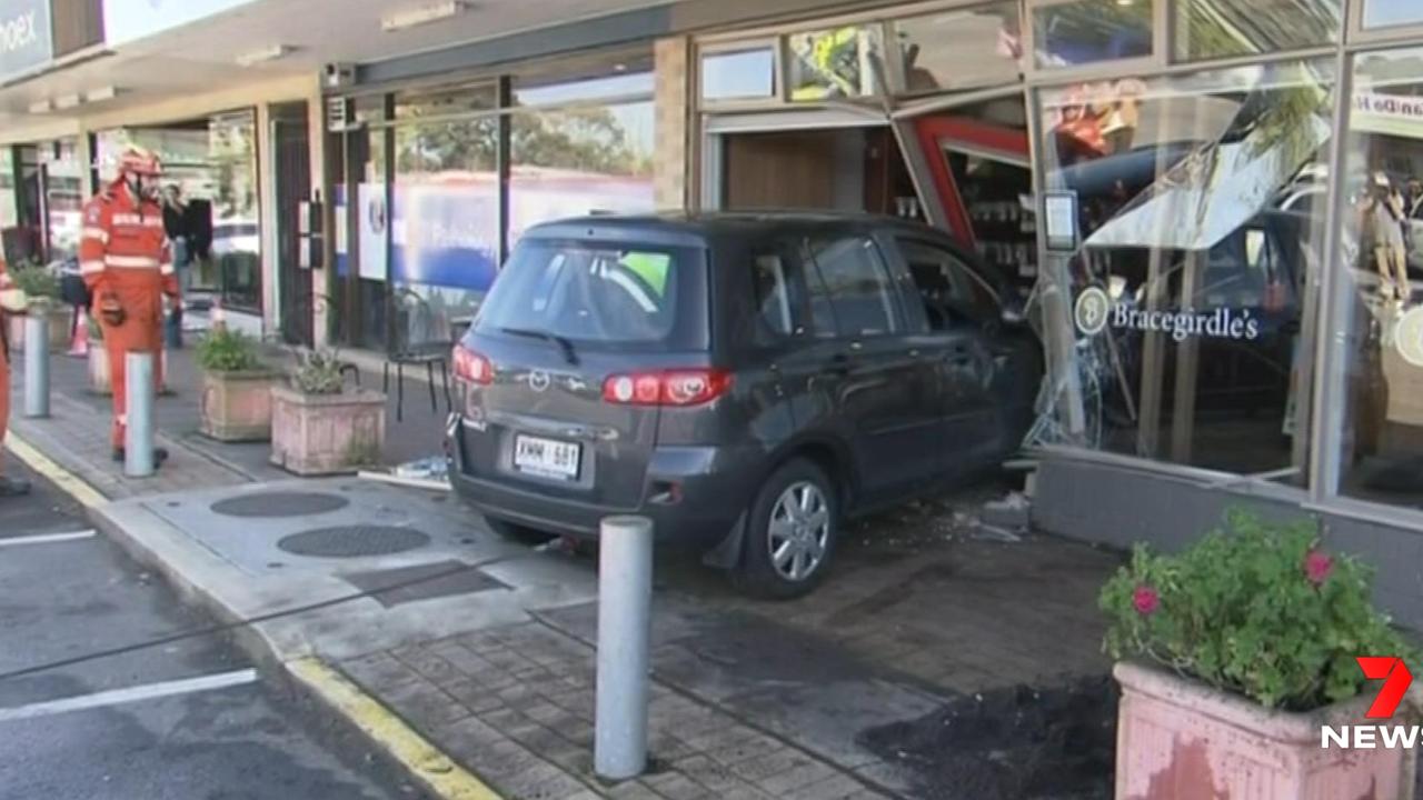 Car Crashes Through Bracegirdles Blackwood The Advertiser