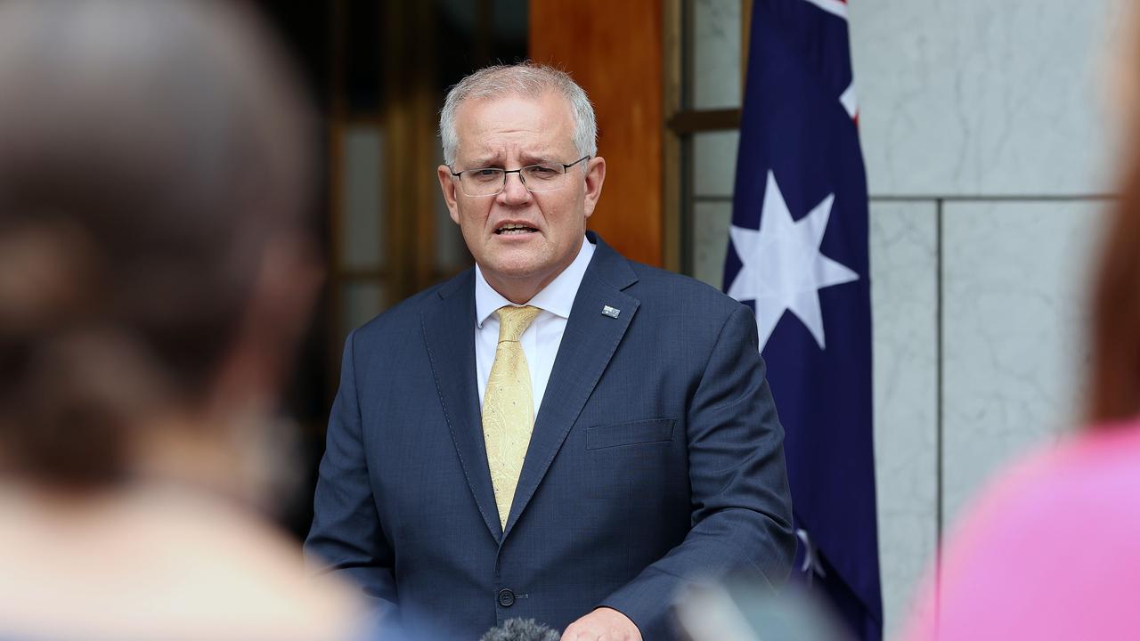 Prime Minister Scott Morrison says he is ‘concerned’ about the relationship between Russia and China and the implications it might have in the Pacific. Picture: NCA NewsWire / Gary Ramage