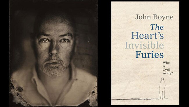 John Boyne and his new novel, The Heart’s Invisible Furies.