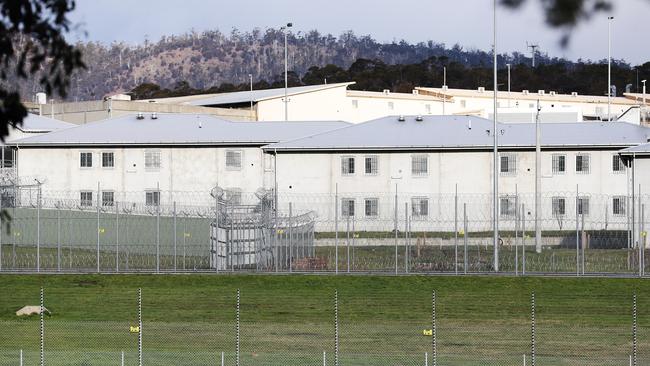 Graham John Enniss is back inside Risdon Prison. Picture: ZAK SIMMONDS