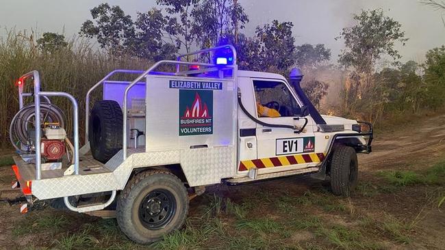 Bushfires NT Northern Territory firefighter aerial firebombing generic. Picture: NT government