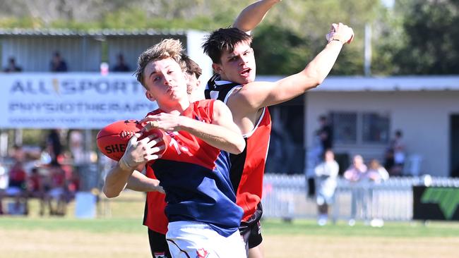 Surfers Paradise player Kai Odewahn QAFL colts Morningside v Surfers Paradise. Saturday August 5, 2023. Picture, John Gass