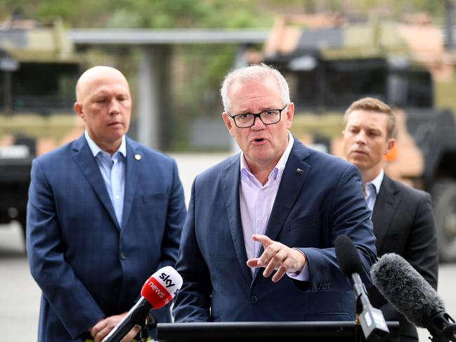 Prime Minister Scott Morrison is gearing up for the election. Picture: NCA NewsWire / Dan Peled