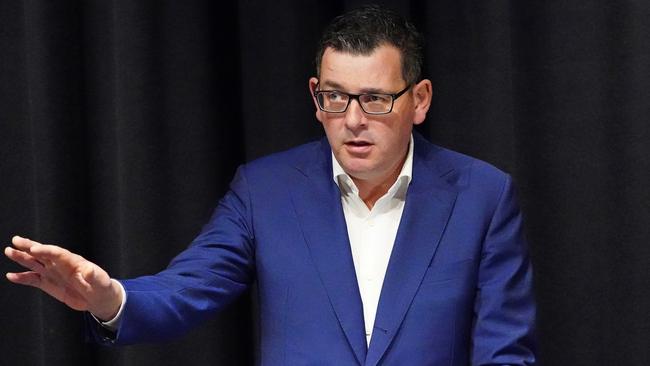 Daniel Andrews has made himself a singular target for contempt. Picture: AAP