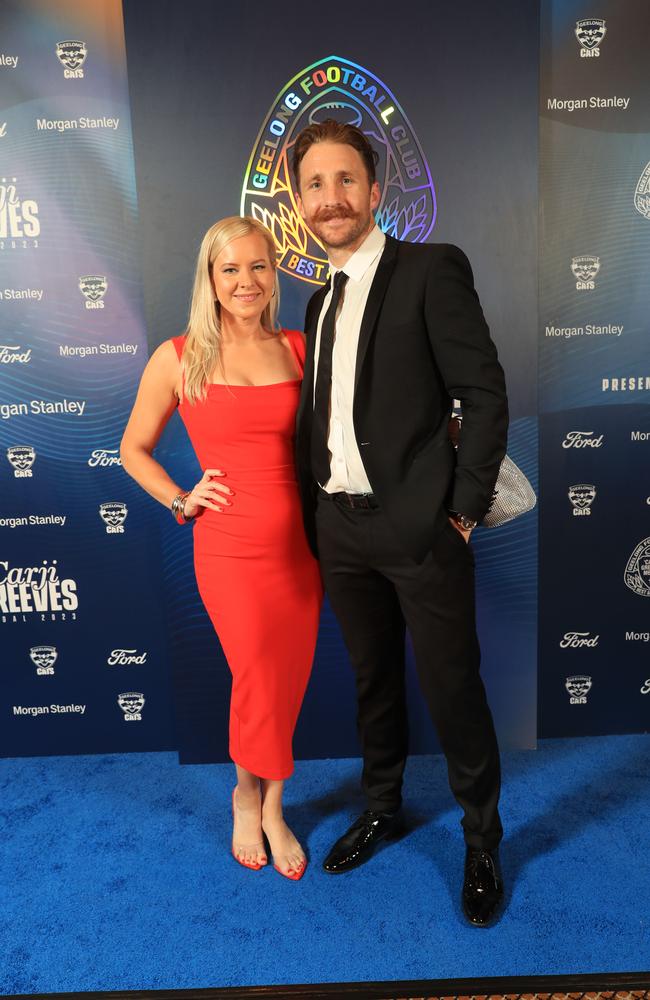 Zac Tuohy and wife Rebecca. Picture: Mark Wilson