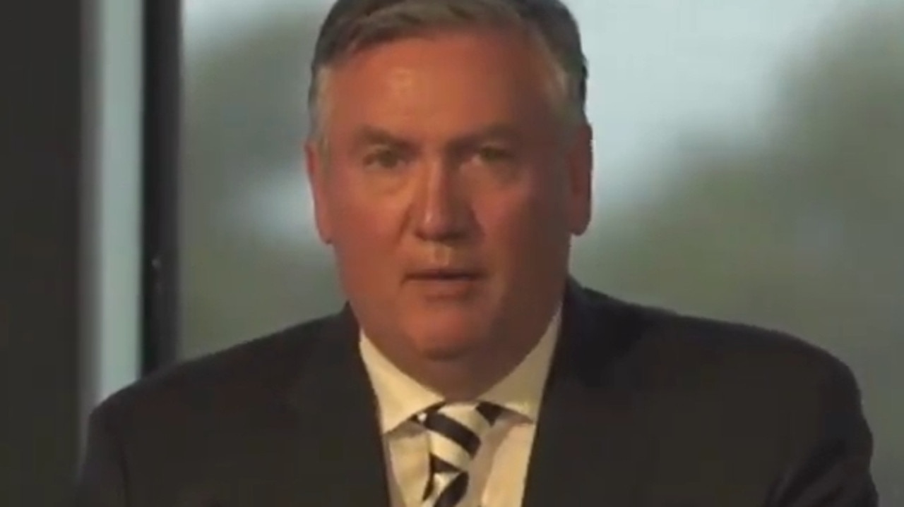 Eddie McGuire apologised for the remarks he made in an earlier press conference.