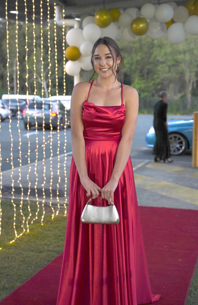 Ruby at the Coolum State High School formal 2023. Picture: contributed.