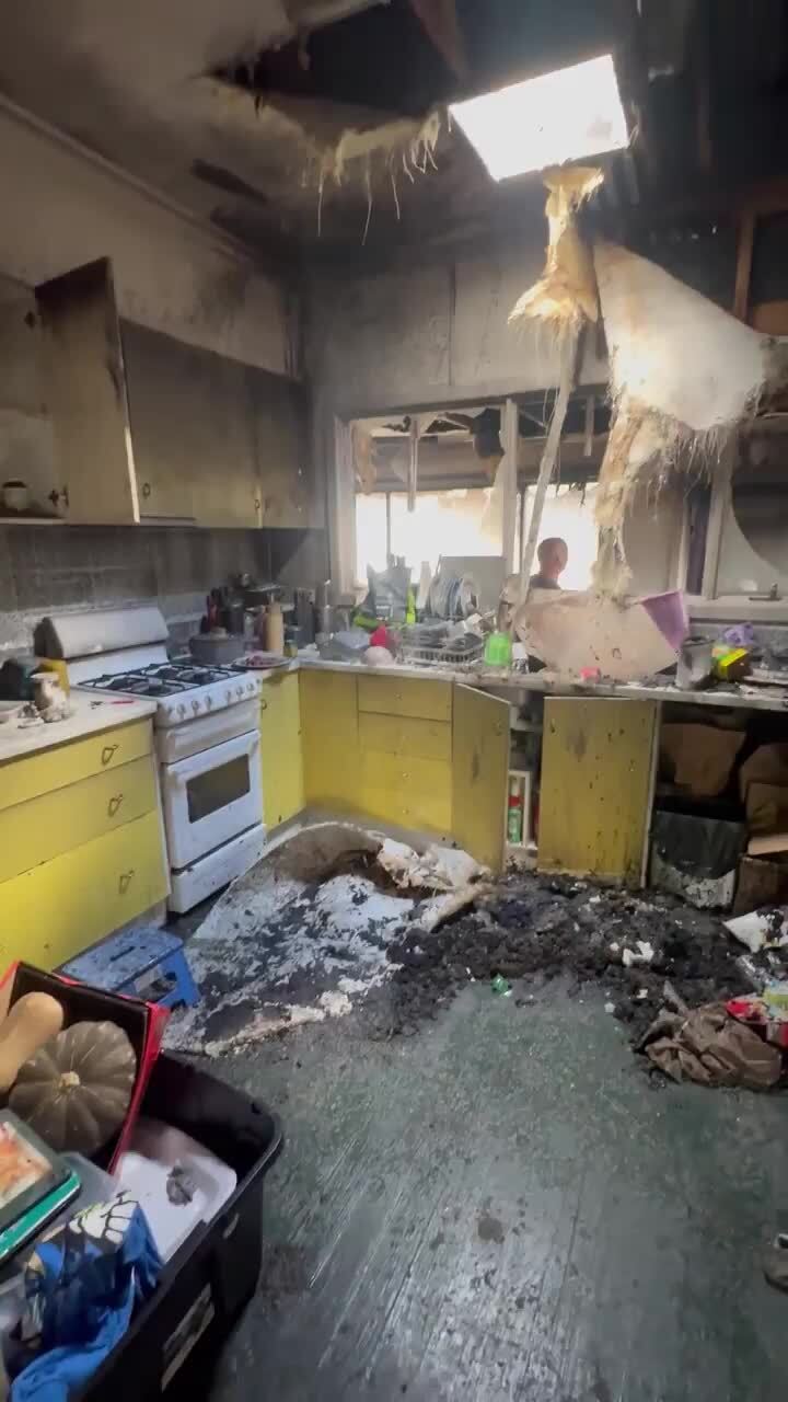 Newtown family reeling after fire leaves home gutted