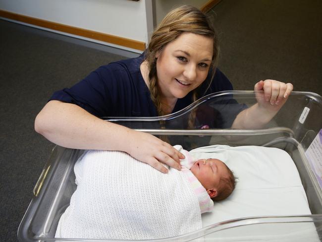 Female midwives still outnumber their male counterparts, with more than 300 at Westmead alone.