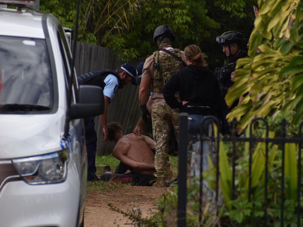 A man was arrested after a stand-off with police in Grafton throughout the morning of Sunday, 20th September, 2020.