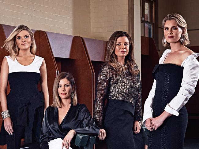 ***STRICTLY EMBARGOED FOR STELLAR, 25 SEPTEMBER, 2016***ONE TIME USE ONLY*** FEMALE SPORTS BROADCASTERS: SARAH JONES, LARA PITT, YVONNE SAMPSON & ERIN MOLAN. Photography by DAMIAN BENNETT.