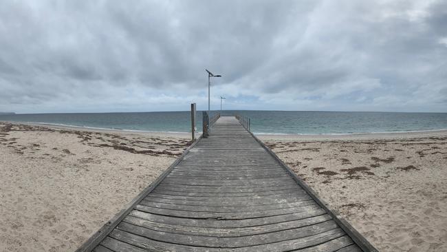 Normanville beach. Picture: Tait Schmaal