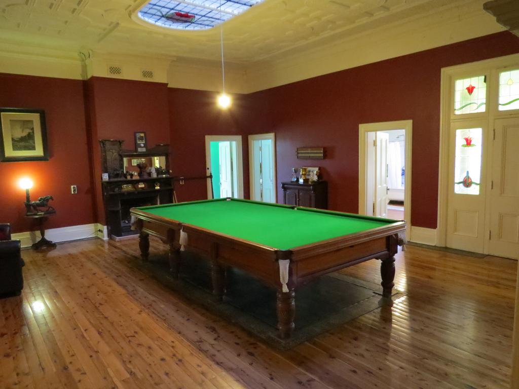 The homestead also features a parlour, billiards room, butler’s room, wood burning heater and an in-ground, heated swimming pool.