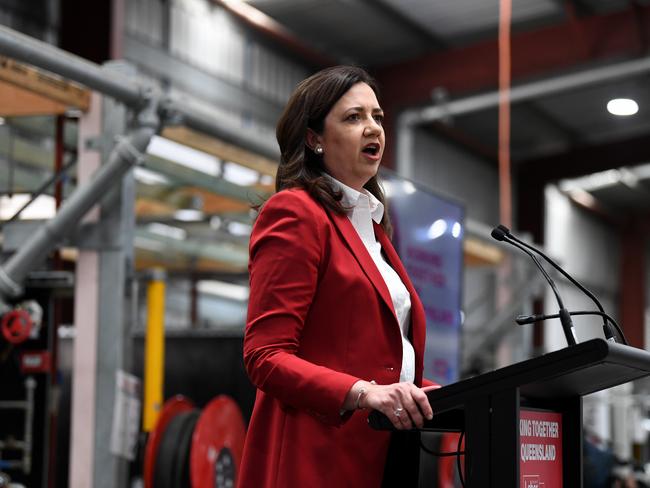 Queensland Premier Annastacia Palaszczuk has confirmed she would vote to legalise voluntary assisted dying if her Labor government wins a third term. Picture: NCA NewsWire / Dan Peled