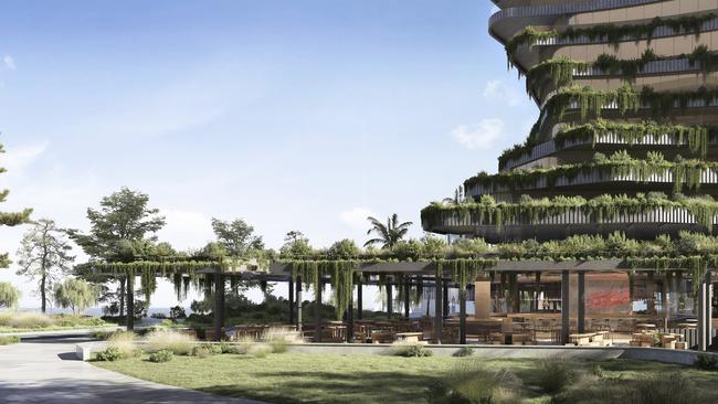 VISION: The new $250 million Aria development proposed to transform Mooloolaba.