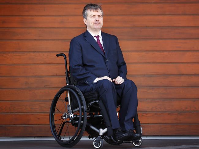 Disability Discrimination Commissioner Ben Gauntlett. Picture: Sam Ruttyn