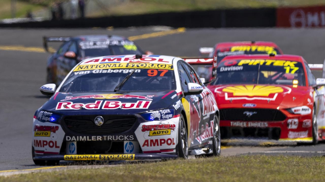 Shane van Gisbergen claims his 12th victory of the season in race 21.