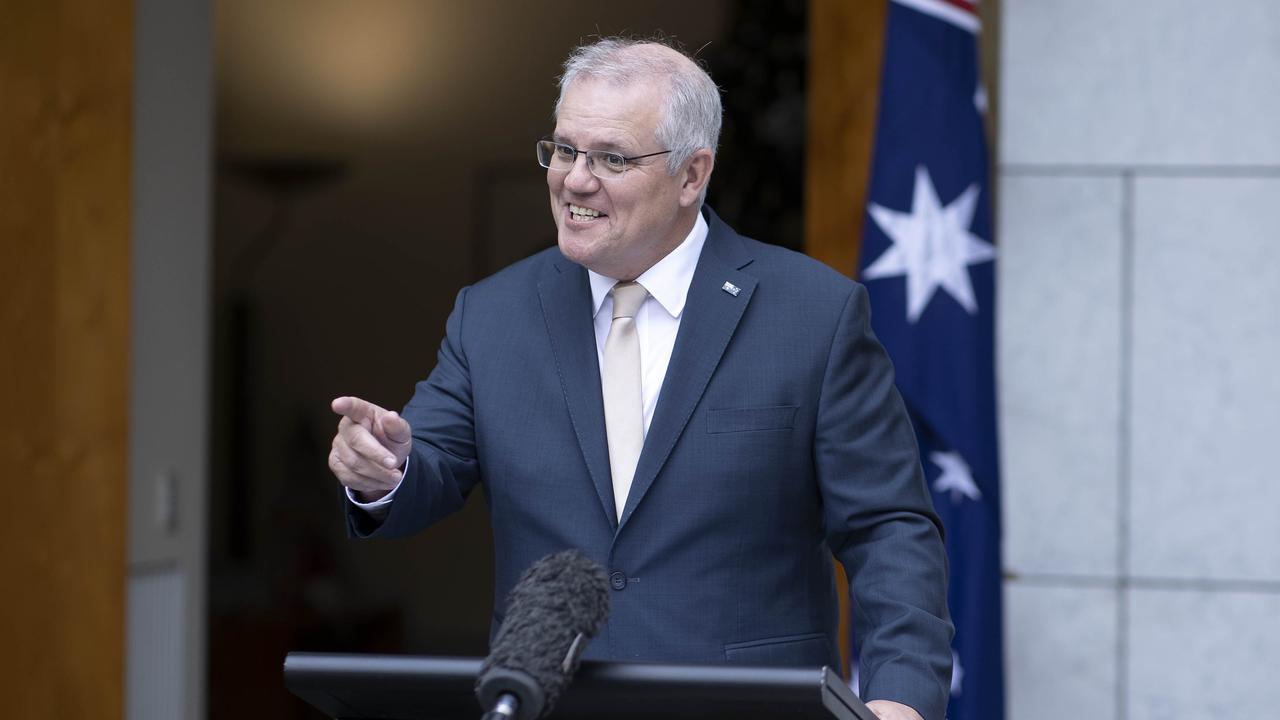 Prime Minister Scott Morrison says the rollout of the vaccine is not a silver bullet against COVID-19. Picture: NCA NewsWire/Gary Ramage