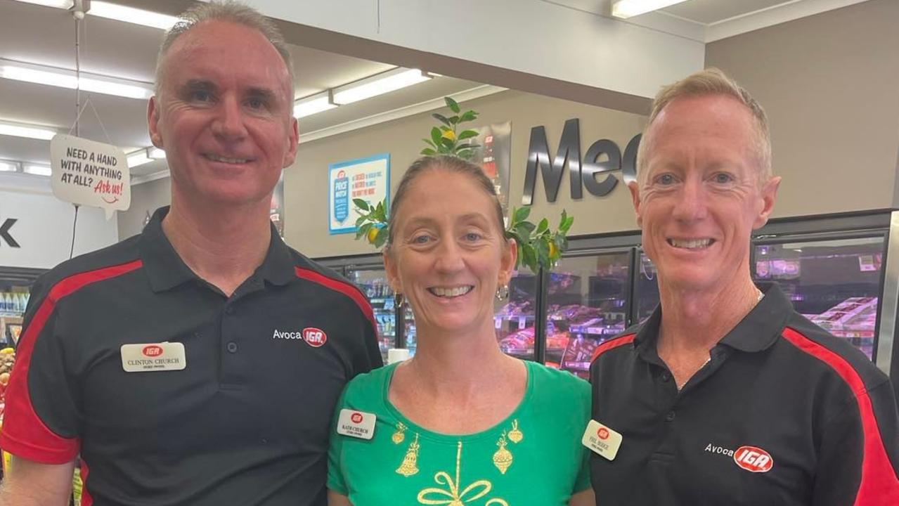 (From left) owners Clinton Church, Kath Church and Phil Hodge.