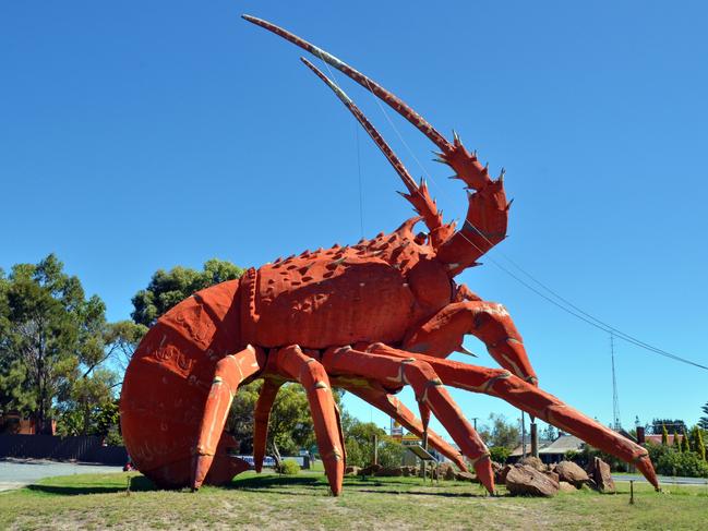 The Big Lobster on SA’s Limestone Coast is an impressive specimen. Picture: South Australian Tourism Commission