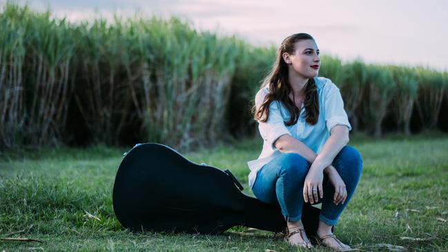 Singer songwriter Danielle Davis has released her latest single Howl and new EP Hard Conversations. Picture: Cristina Bevilacqua