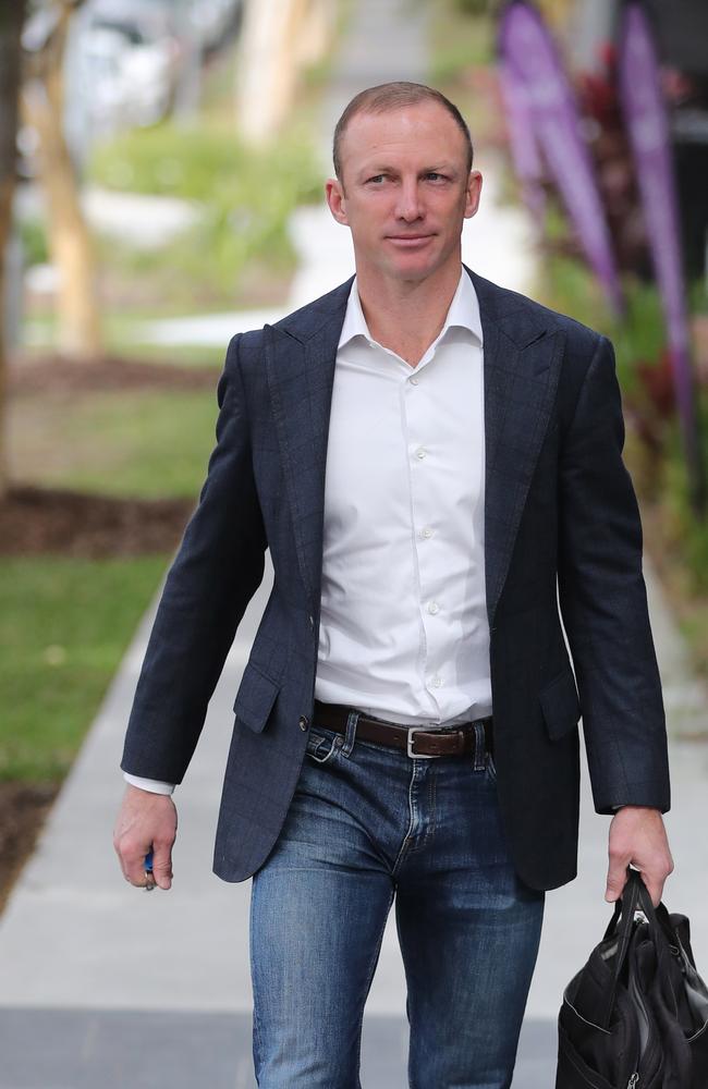 DarrenLockyer’s company and four others, which were all part owners in a labour-hire business, claim top lawyers, McCullough Robertson (McCullough) gave them bad business advice which collectively cost them tens of millions of dollars. Pic Peter Wallis