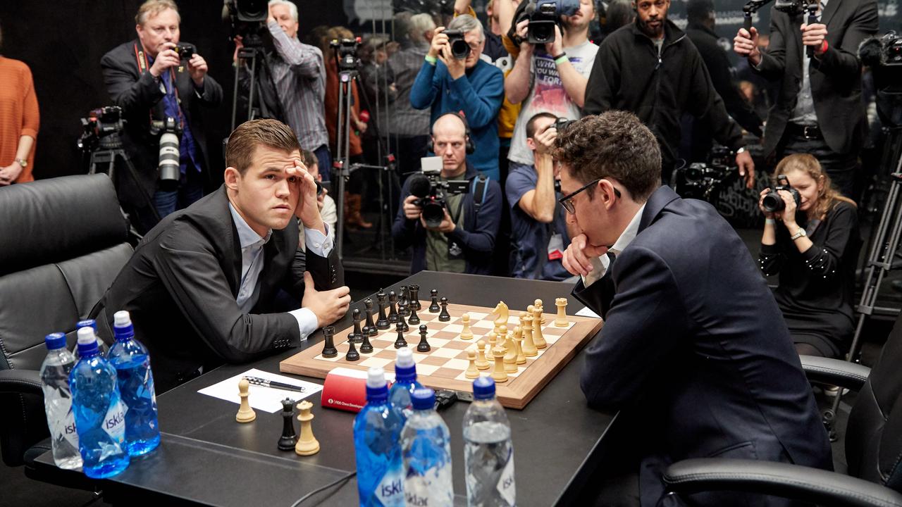 World Chess Championship Magnus Carlsen vs Fabiano Caruana Armageddon game