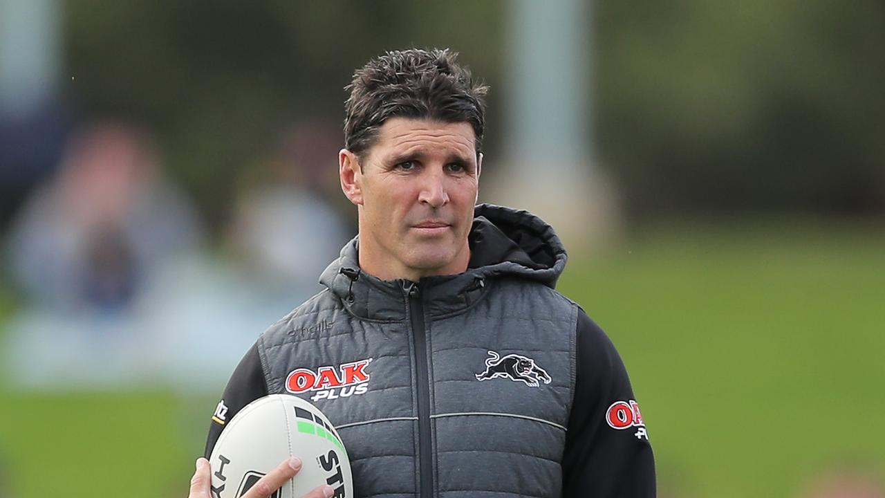 Panthers assistant coach Trent Barrett