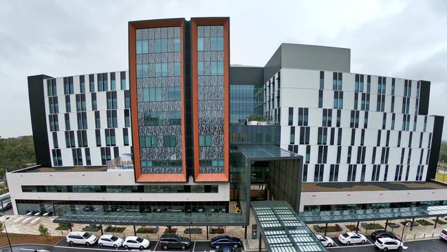 An external shot of the Northern Beaches Hospital. Picture: (AAP IMAGE)